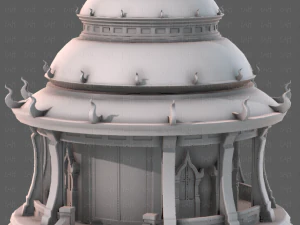 Pagoda V12 Modello 3D