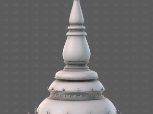 Pagoda V12 3D-Modell