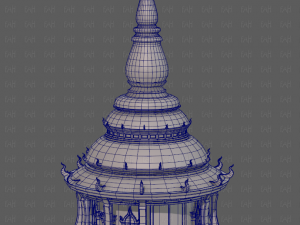 Pagoda V12 3D-Modell