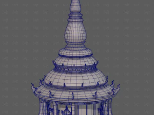 Pagoda V12 Modello 3D