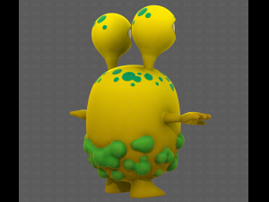 Monster V08 3D Model