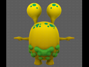 Monster V08 3D Model