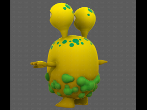 Monster V08 3D Model