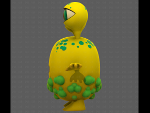 Monster V08 3D Model