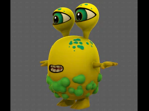 Monster V08 3D Model