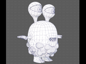 Monster V08 3D Model