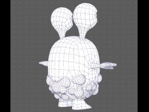 Monster V08 3D Model