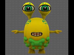 Monster V08 3D Model