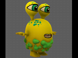 Monster V08 3D Model