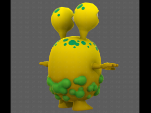 Monster V08 3D Model