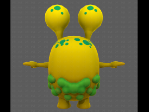 Monster V08 3D Model