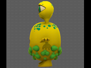 Monster V08 3D Model
