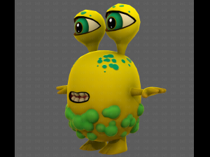 Monster V08 3D Model