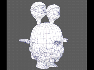 Monster V08 3D Model