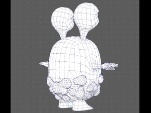 Monster V08 3D Model
