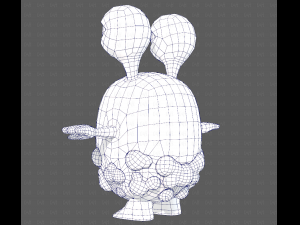 Monster V08 3D Model