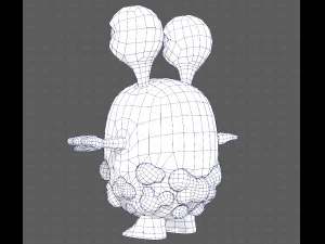 Monster V08 3D Model