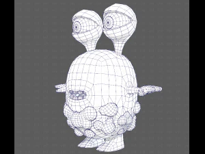 Monster V08 3D Model