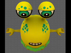Monster V08 3D Model