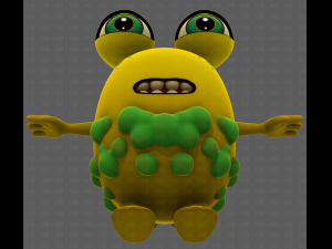 Monster V08 3D Model