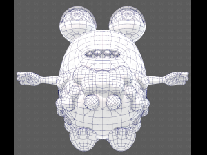 Monster V08 3D Model