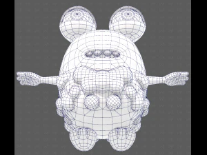 Monster V08 3D Model