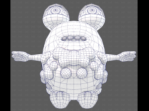 Monster V08 3D Model