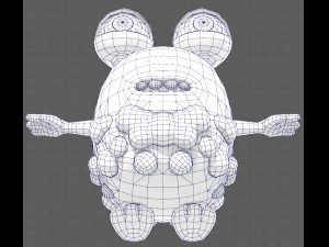 Monster V08 3D Model