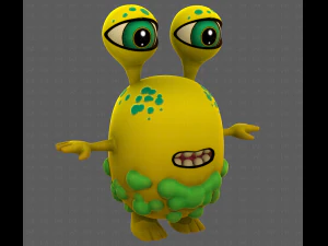 Monster V08 3D Model