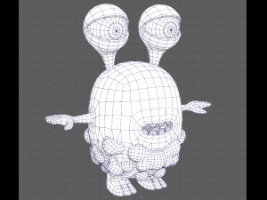 Monster V08 3D Model