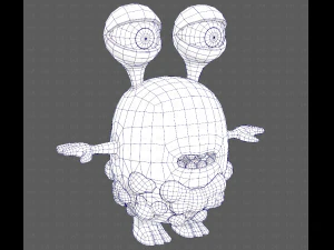 Monster V08 3D Model