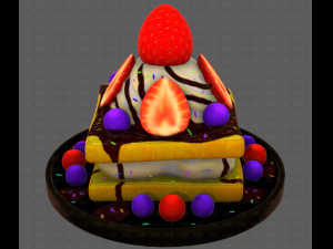 Dessert V01 3D मॉडल