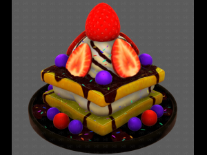 Dessert V01 3D मॉडल