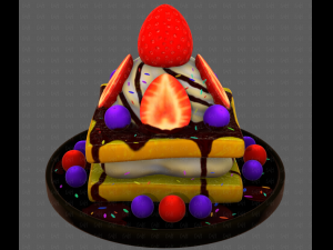 Dessert V01 3D मॉडल