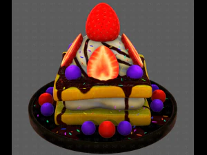 Десерт V01 3D Модель