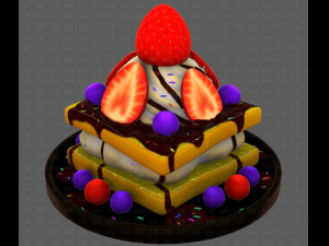 Dessert V01 3D मॉडल