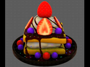 Десерт V01 3D Модель