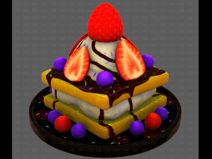 Dessert V01 3D मॉडल