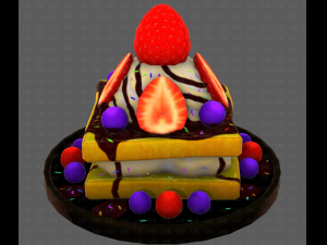 Dessert V01 3D मॉडल