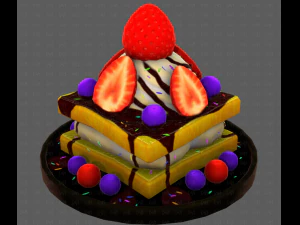 Десерт V01 3D Модель