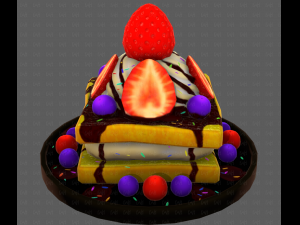 Dessert V01 3D मॉडल