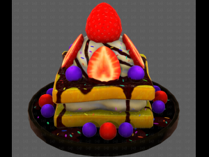 Dessert V01 3D मॉडल