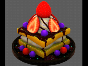 Dessert V01 3D मॉडल