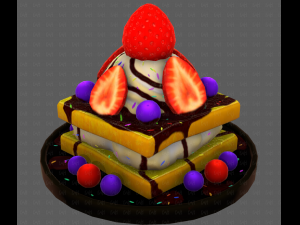 Dessert V01 3D मॉडल
