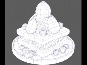 Десерт V01 3D Модель
