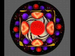 Десерт V01 3D Модель