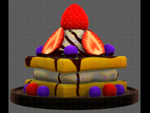 Dessert V01 3D मॉडल