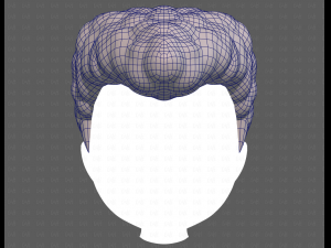 Base Hair for Boy V58 Modèle 3D