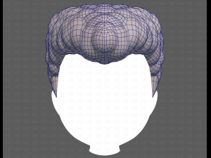 Base Hair for Boy V58 Modèle 3D