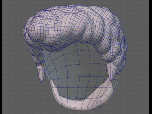 Base Hair for Boy V58 Modèle 3D